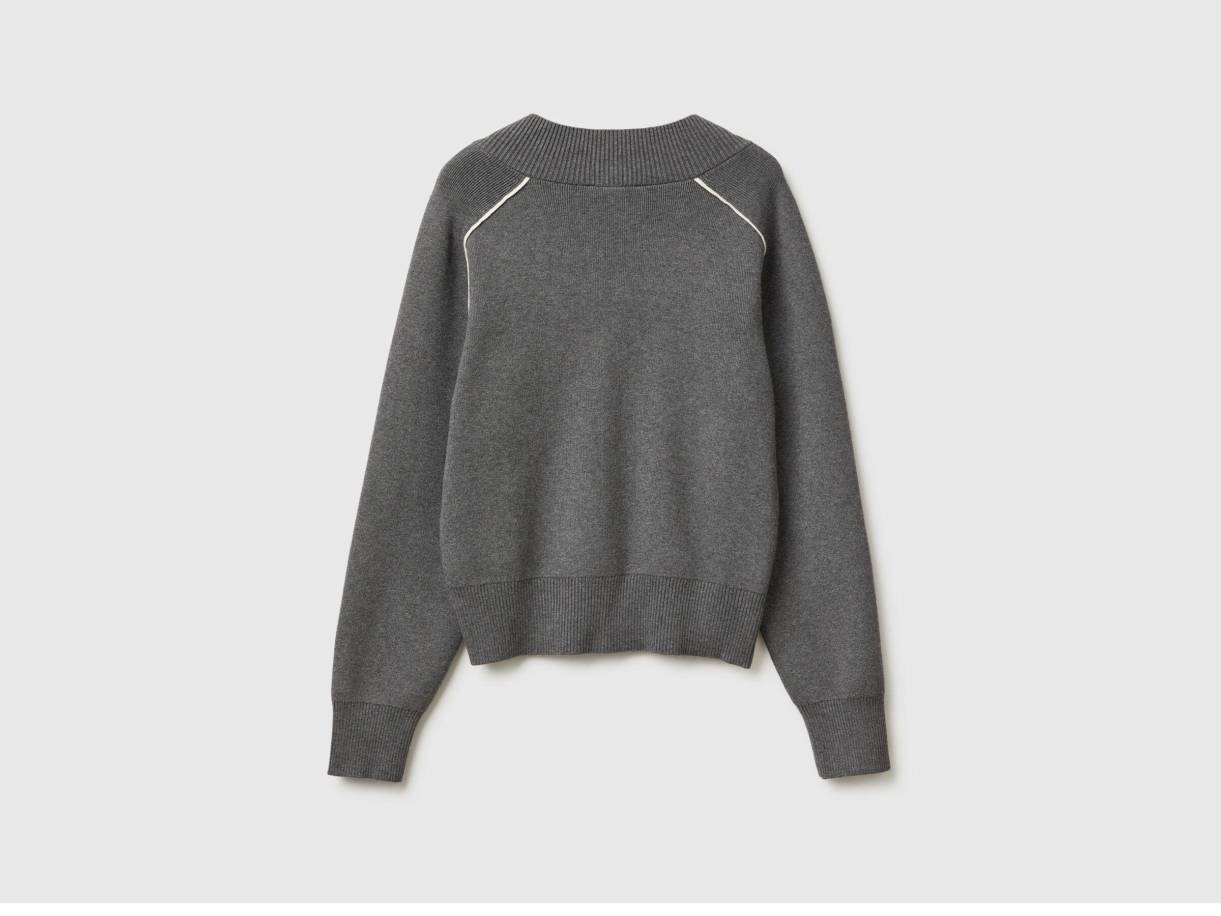 V NECK SWEATER L/S Mujer image number 6